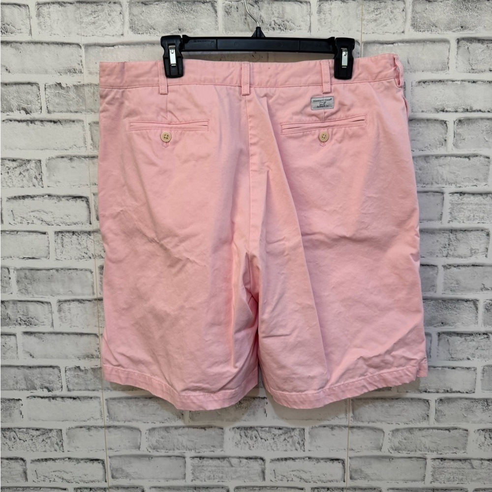 Men’s Vineyard Vines light pink flat front casual shorts 100% Cotton Size 38 - Picture 2 of 3